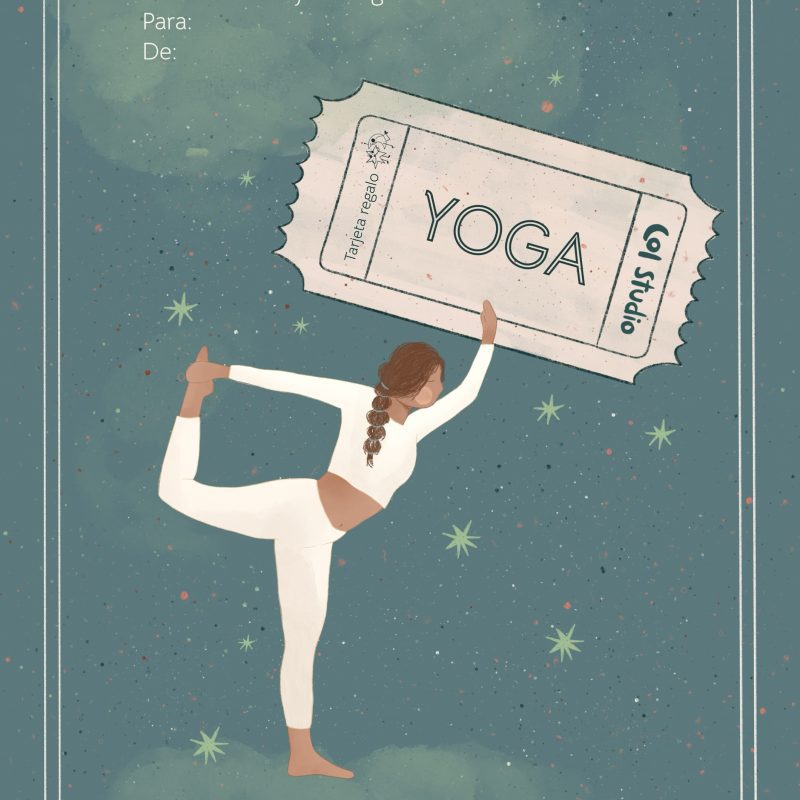 Tarjeta regalo clase Vinyasa yoga
