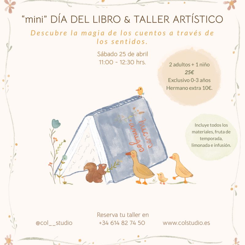 “Mini” día del libro y taller artístico