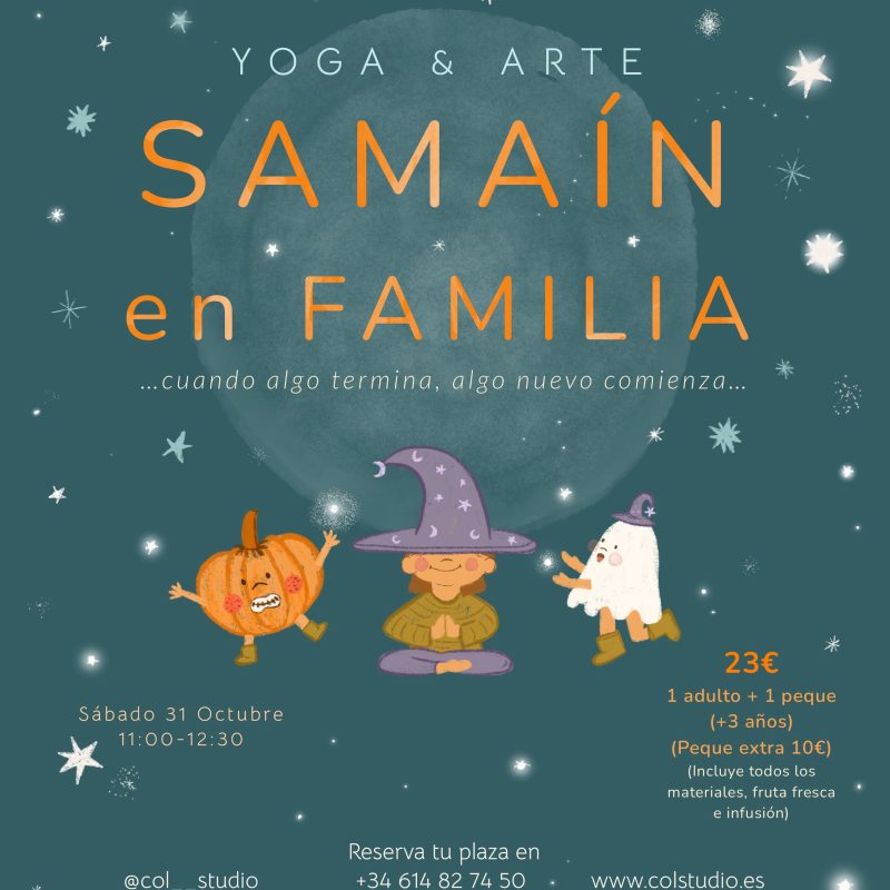 Taller yoga & arte en familia