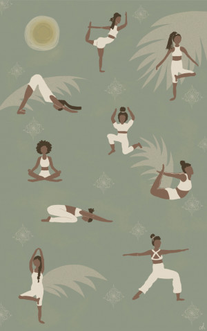 Ilustracion yoga