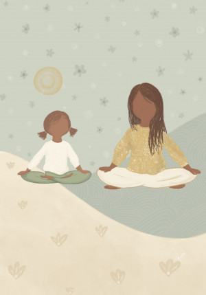 Ilustracion yoga