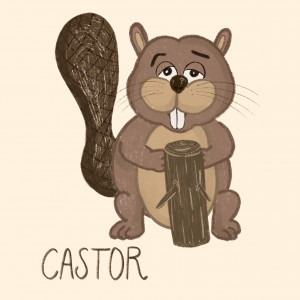 Ilustración infantil niños